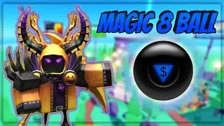 Magic 8 Ball Decides How Much Robux I Donate in Pls Donate..