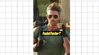 What makes HRITHIK ROSHAN ATTRACTIVE? - How to GET STRONG FACIAL PROPORTIONS? #shorts