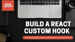 Build a React custom hook - useScreenResizing to detect current window, or mobile device size.