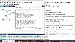 6.5.6 Packet Tracer - Configure Dynamic NAT