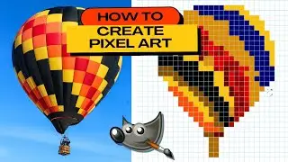 Easily Create Pixel Art in GIMP! (Tutorial)