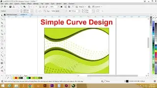 Creative flyer Design | Simple Vector Design in Coreldraw | Coreldraw Tutorial