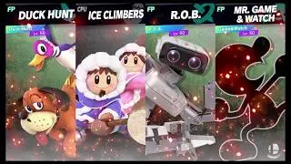 Super Smash Bros Ultimate Amiibo Fights Request #1362 Nintendo Retro Classics Battle #3