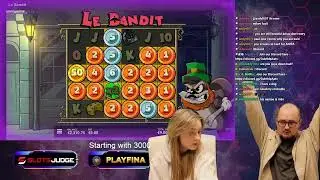 Le Bandit by Hacksaw Gaming | Slotsjudge Stream 🔥