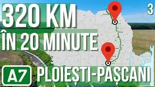 AUTOSTRADA A7 Ploiesti-Pascani 320 km in 20 de minute | 03-10.08.2024 | Raducu P Drum