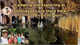 Camping and Exploring in Onondaga Cave State Park