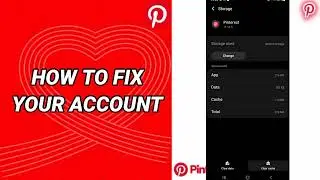 How To Fix Your Account On Pinterest App