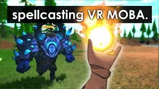 This Spellcasting VR PvP game is League of Legends in VR.