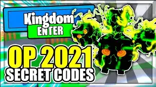 (2021) ALL *NEW* SECRET OP CODES! Tapping Kingdom Roblox