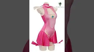 Princess Peach Swimsuit Cosplay Costume Jumpsuit Swimwear Outfits Takerlama