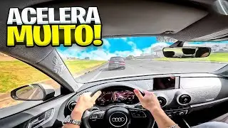 COMO FOI PRIMEIRO ROLE DE AUDI A3 me SURPREENDI