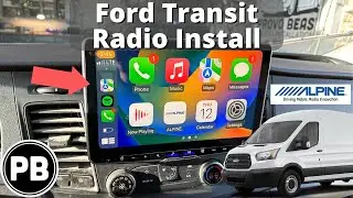 2020 - 2024+ Ford Transit Radio Install