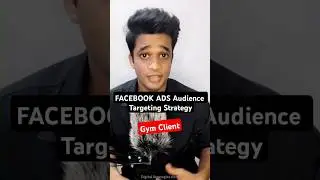 Facebook Ads Audience Targeting Strategy #facebookads #facebookadtips #facebookadstrategy