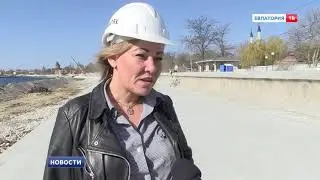 На какой стадии реконструкции набережная имени Терешковой