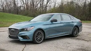 2018 Genesis G80 3.3T Sport RWD - POV Walkaround & Test Drive (Binaural Audio)