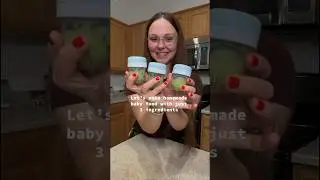 Homemade baby food recipe 🥔🫛 STAY TUNED FOR MORE RECIPES 