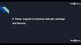 [ HINDI ] 5. Installation and Configuration and  'angular-in-memory-web-api'.