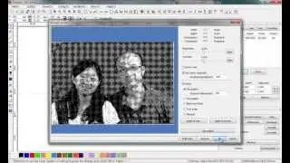 prepare photos for laser engraving with laserwork software, laser photo engraving tutorial