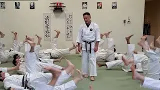 Application of Karate Junbi Undo (warm-ups) Exercises