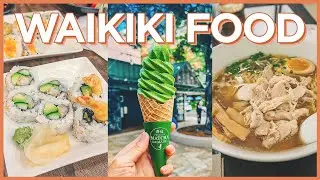 Must Try Restaurants and Cafes in Waikiki - Food Diaries 🍙 🍜 🍣