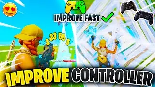 How to PLAY BETTER on CONTROLLER in Fortnite & Get Better at Console Fast (Fortnite PS4 + Xbox Tips)