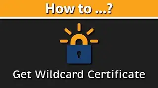 How to Get Letsencrypt WILDCARD Certificate? Renew Certificate | Certbot | DNS Challenge | acme-dns