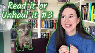 Chaotic Reading Vlog || Read it Or Unhaul it #3 + Kittens Update