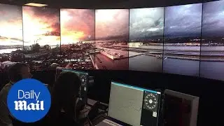 UKs first remote digital air traffic control tower at London City - Daily Mail