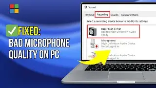 How to FIX Bad Microphone Quality on PC Windows 10/11