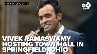 Vivek Ramaswamy to host town hall Thursday in Springfield amid threats