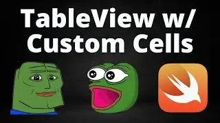 How to Make a TableView w/ Custom Cells Programmatically (Swift, UIKit)