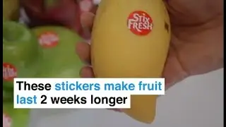 StixFresh -  These Stickers Make Fruit last 2 Weeks longer