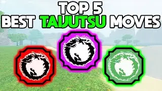TOP 5 BEST TAIJUTSU MOVES IN SHINDO LIFE