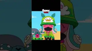 CUTTLEFISH JACKY & AQUAMARINE SPROUT - Brawl Stars Animation #brawlstars #animation #gumymation