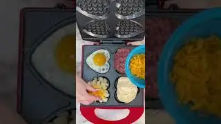 All in One Breakfast! 😲 #lifehacks #breakfast #cooking  #recipes