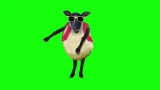 sheep floss meme icon | green screen meme icons