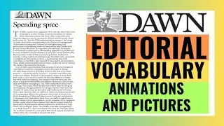 Dawn Editorial Vocabulary | Understanding Dawn Vocabulary with Meaning and Sentences