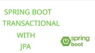 how to  implement declarative Transactional in spring boot