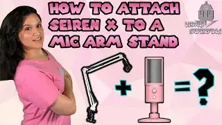 What arm do I use? | Razer Seiren X Mic | Answering Questions