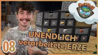 UNENDLICH ERZE ⚙☁ CREATE LIVE 2 SKYBLOCK (Folge 8)