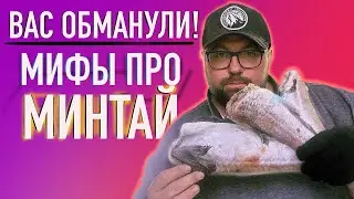 КАК ВАС ОБМАНЫВАЮТ! МИФЫ ПРО МИНТАЙ И КАКИЕ НАЗВАНИЯ РЫБЕ ДАЮТ ПРОДАВЦЫ. БУДЬТЕ ВНИМАТЕЛЬНЫ!!!