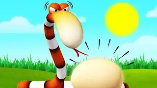 Gazoon | EGG-CITED SNAKE 🥚 🐍  | Funny Animals Cartoons For Kids By HooplaKidz TV