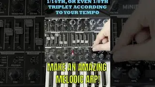 Make an Amazing Melodic Arpeggio on Any Synth #sounddesign  #synthesizer #arpeggios #shorts