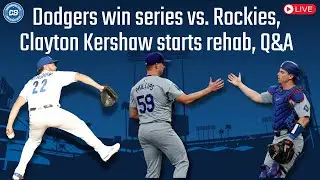 DodgerHeads Live: Dodgers win series vs. Rockies, Clayton Kershaw starts rehab, question & answer