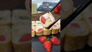Сладкие роллы дома как в ресторане 🍓
