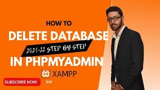 how to delete database in phpmyadmin