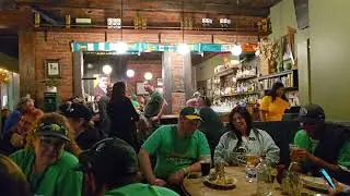 Oakland Fans Fest 2024 - Hanging Out at Sláinte Irish Pub