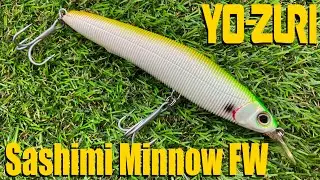 Обзор воблера Yo-Zuri Sashimi Minnow FW по заказу Fmagazin