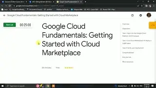 Google Cloud Fundamentals Getting Started with Cloud Marketplace LAB Solution (GCP)