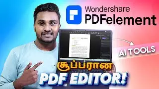 PDF Files Edit பண்ண சூப்பரான Software💥|Wondershare PDFelement!